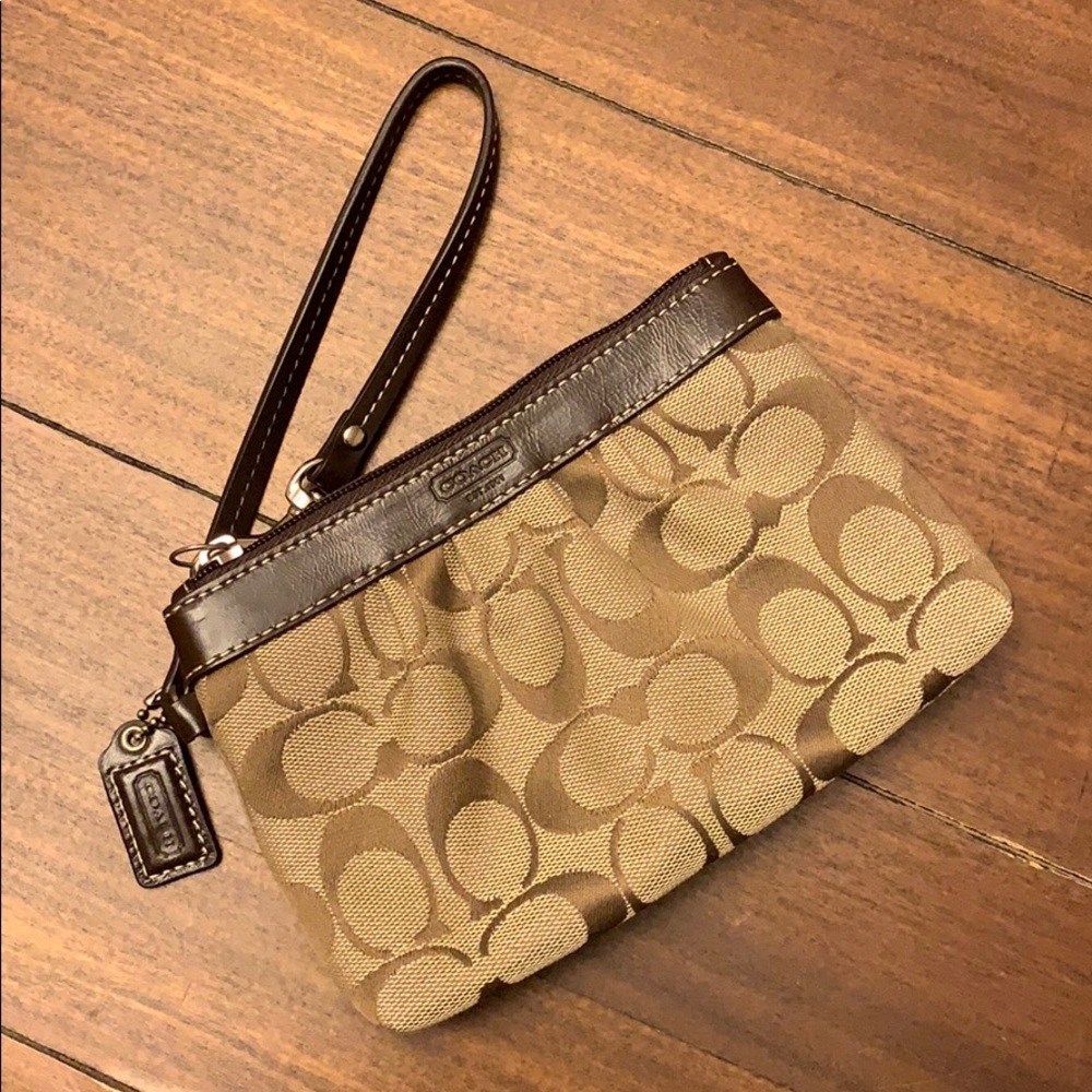 Coach wristlet! Never used!